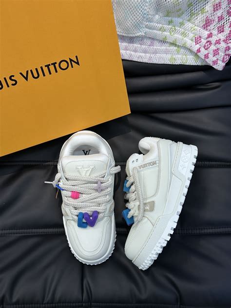 lv trainer maxi sneaker white|Altro.